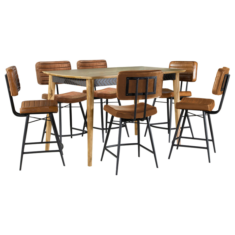Partridge 7 Pc Counter Height Dining Set