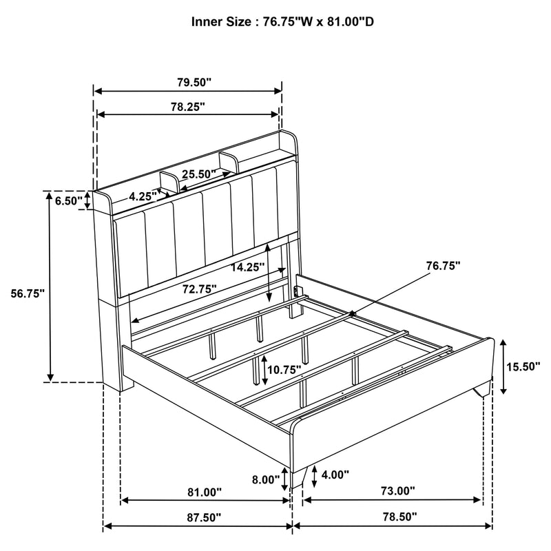 Henderson Bookcase Bed
