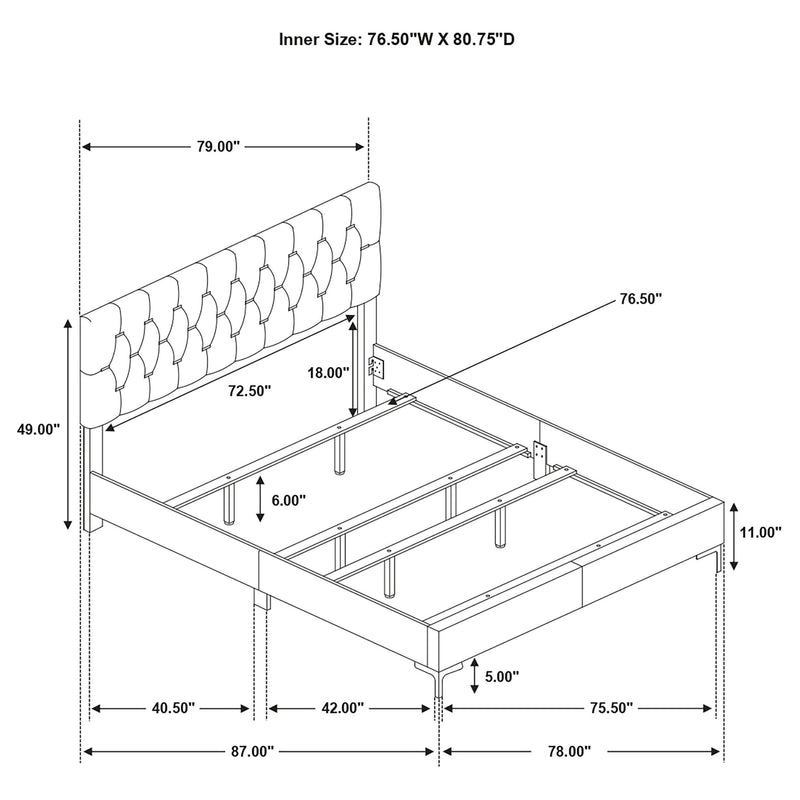 Kendall 4 & 5 Piece Bedroom Sets