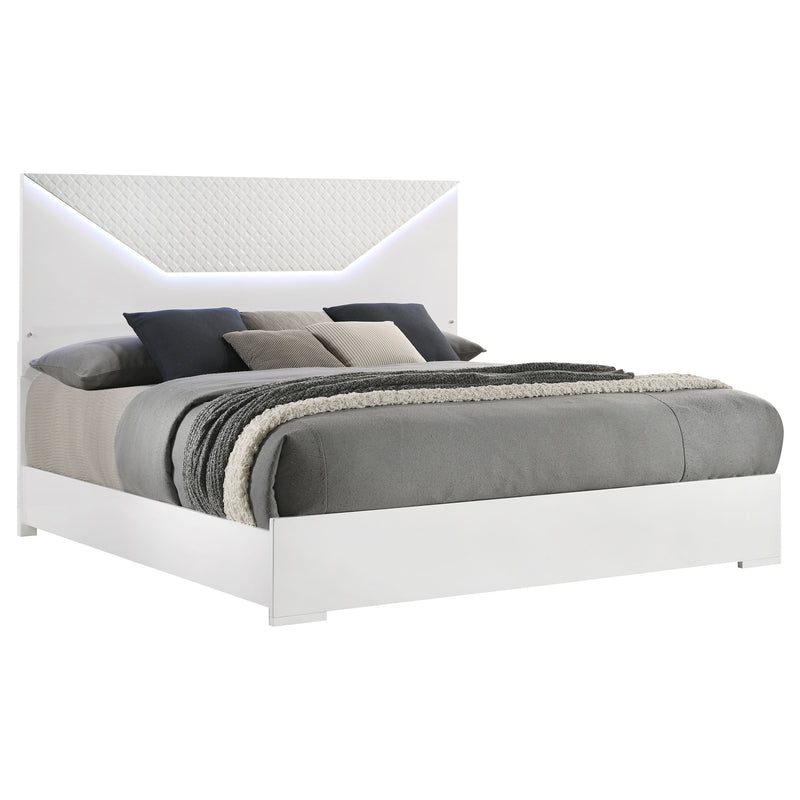 Ives Panel Bed with LED Lighting