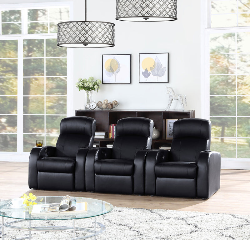 Cyrus Upholstered Home Theater Seating