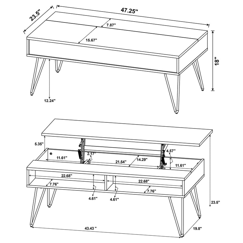 Fanning Coffee Table Sets