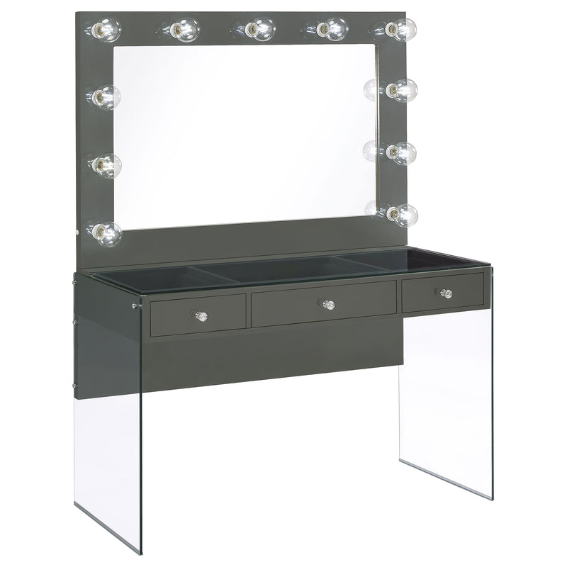 Afshan Makeup Vanity Table with LED Mirror