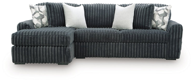 Midnight-Madness Sectional Sofa with Chaise