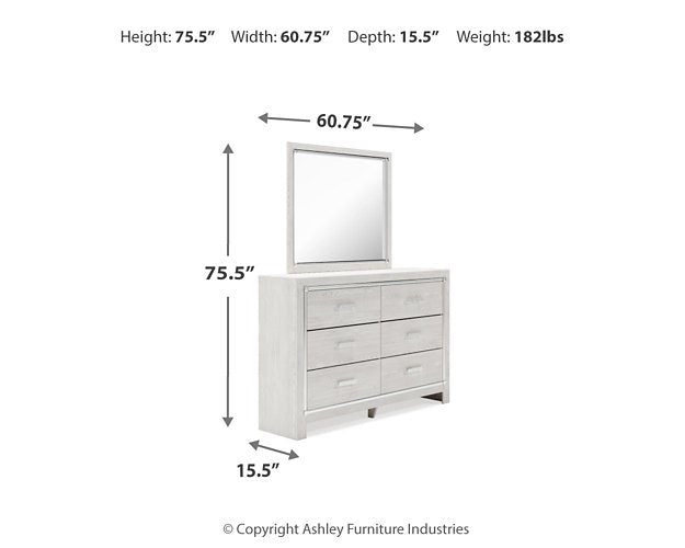 Altyra Dresser and Mirror
