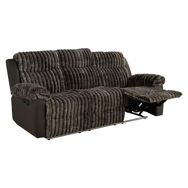 Dionysus Manual Reclining Sofa Brown