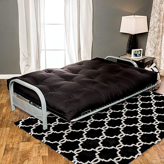 KNOX Black 8" Black Futon Mattress