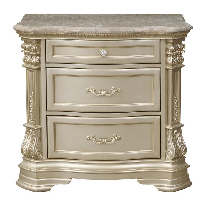 Antoinetta Nightstand in Champagne Wood 1919NC-4