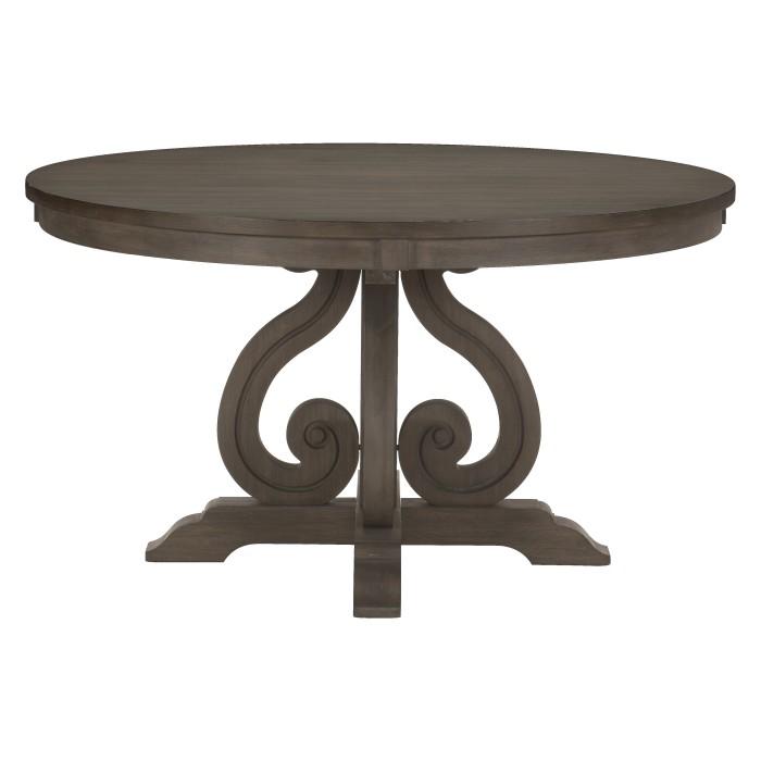 Toulon  Round Dining Table in Dark Pewter 5438-54*