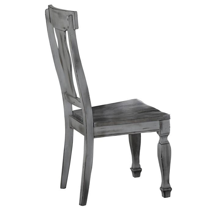 Fulbright Side Chair in Gray (Set of 2)