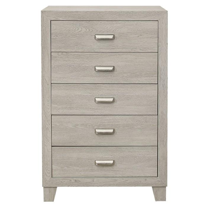Quinby 5 Drawer Chest in Light Brown 1525-9