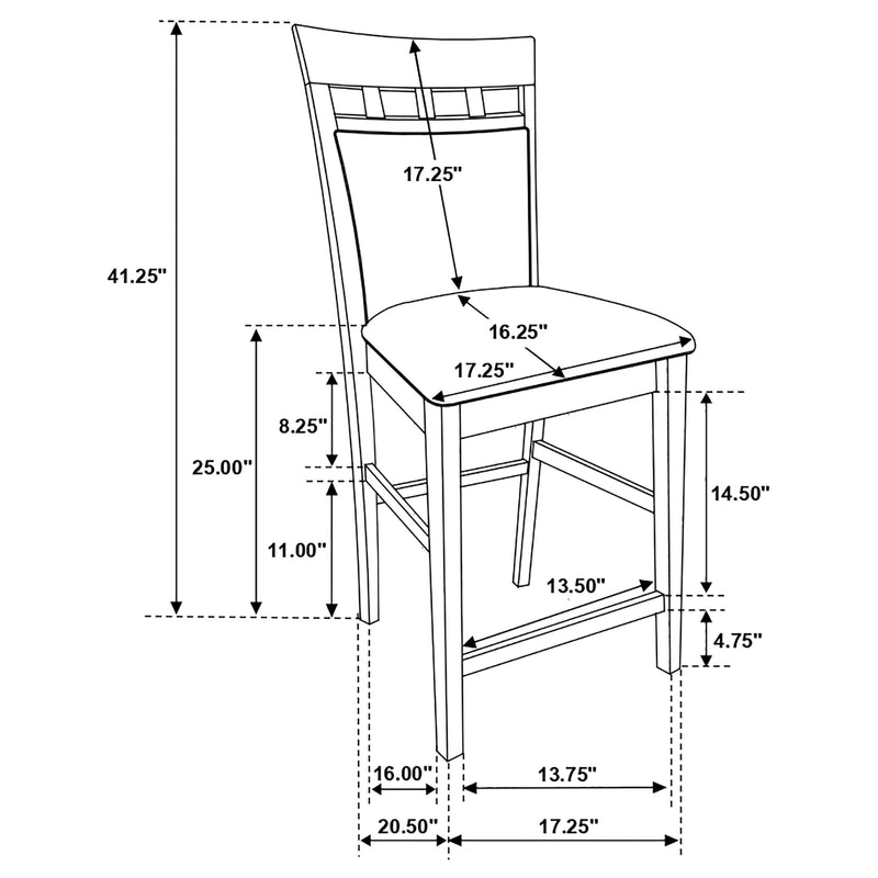 Gabriel Counter Height Dining Set